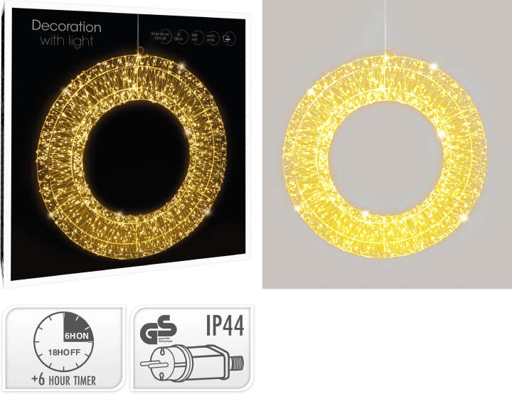 LED-Ring zum Aufhängen